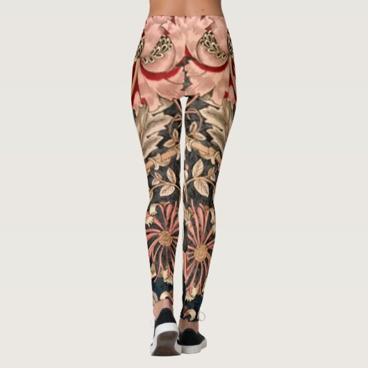 William Morris Honeysuckle Leggings (Rückseite)