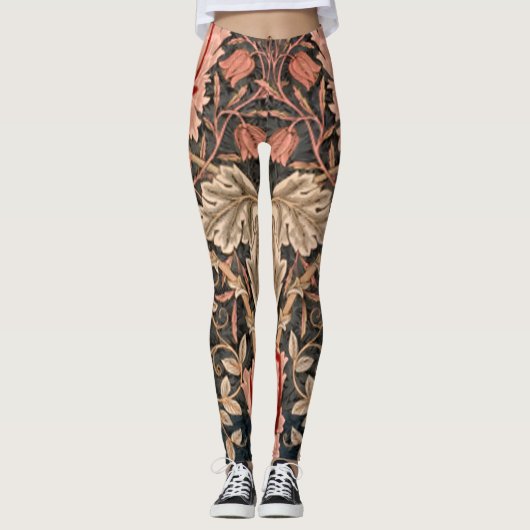 William Morris Honeysuckle Leggings (Vorderseite)