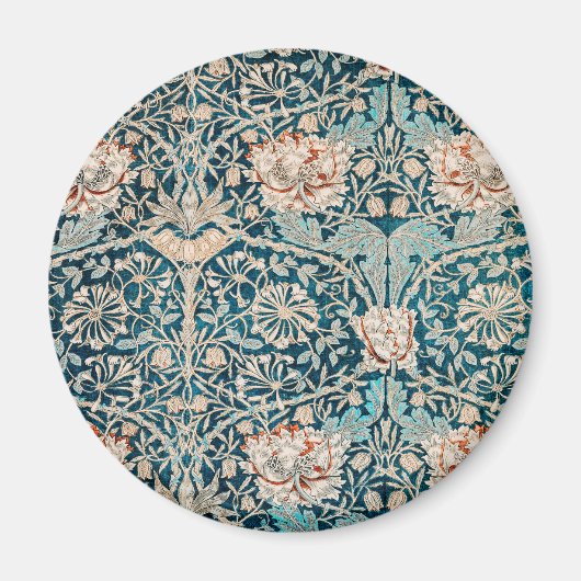 William Morris Honeysuckle Muster 1876 Magnet (Vorne)