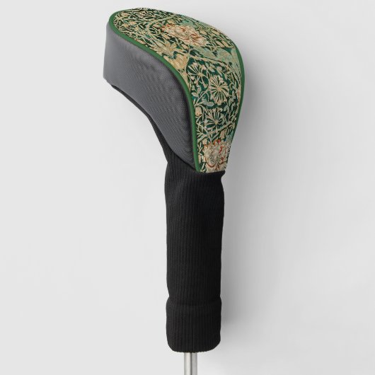 William Morris Honeysuckle Pattern Golf Headcover (angewinkelt)