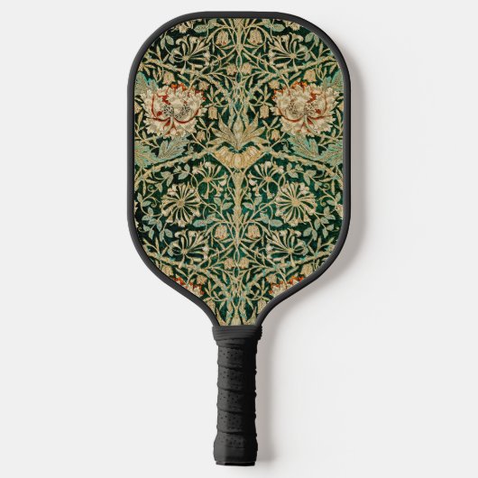 William Morris Honeysuckle Pattern Pickleball Schläger (Rückseite)