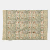 William * Morris Honeysuckle Peach Green | Geschirrtuch (Horizontal)