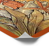 William Morris Honeysuckle Poster (Ecke)