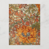 William Morris Honeysuckle Postkarte (Vorderseite)