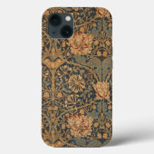 William Morris Honeysuckle Rich Wallpaper Case-Mate iPhone Hülle (Rückseite)