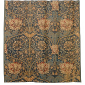William Morris Honeysuckle Rich Wallpaper Duschvorhang (Vorderseite)