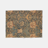 William Morris Honeysuckle Rich Wallpaper Fleecedecke (Vorderseite (Horizontal))
