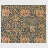 William Morris Honeysuckle Rich Wallpaper Geschenkpapier (Flach)