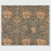 William Morris Honeysuckle Rich Wallpaper Geschenkpapier (Flach)