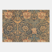 William Morris Honeysuckle Rich Wallpaper Geschenkpapier Set (Vorderseite)