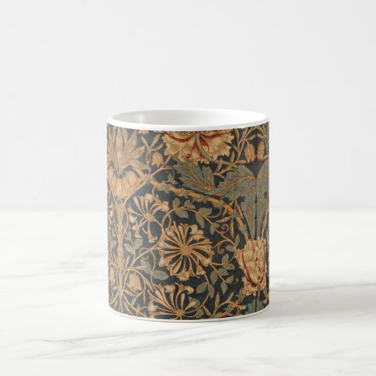 William Morris Honeysuckle Rich Wallpaper Kaffeetasse (Mittel)