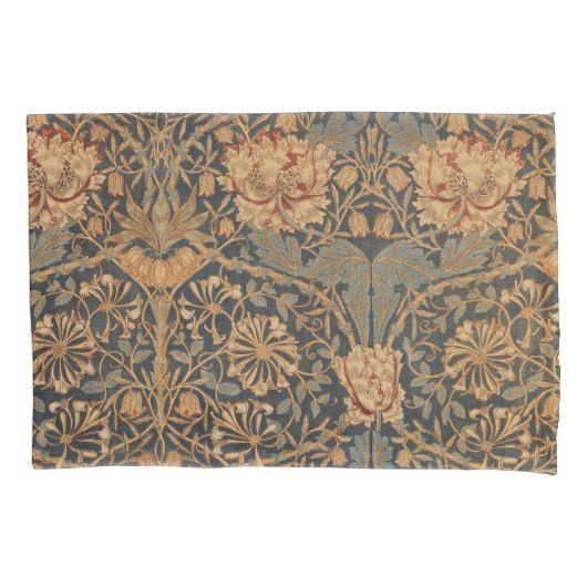William Morris Honeysuckle Rich Wallpaper Kissenbezug (Vorderseite)