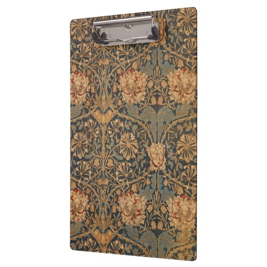 William Morris Honeysuckle Rich Wallpaper Klemmbrett (Links)
