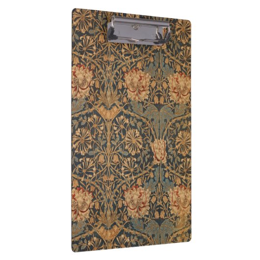 William Morris Honeysuckle Rich Wallpaper Klemmbrett (Rechts)