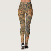 William Morris Honeysuckle Rich Wallpaper Leggings (Rückseite)