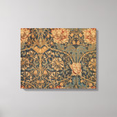 William Morris Honeysuckle Rich Wallpaper Leinwanddruck (Vorderseite)