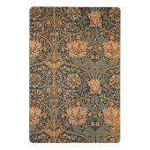 William Morris Honeysuckle Rich Wallpaper Mini Klemmbrett (Rückseite)