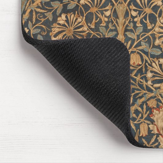 William Morris Honeysuckle Rich Wallpaper Mousepad (Ecke)