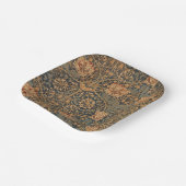 William Morris Honeysuckle Rich Wallpaper Pappteller (Gewinkelt)