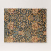 William Morris Honeysuckle Rich Wallpaper Puzzle (Horizontal)