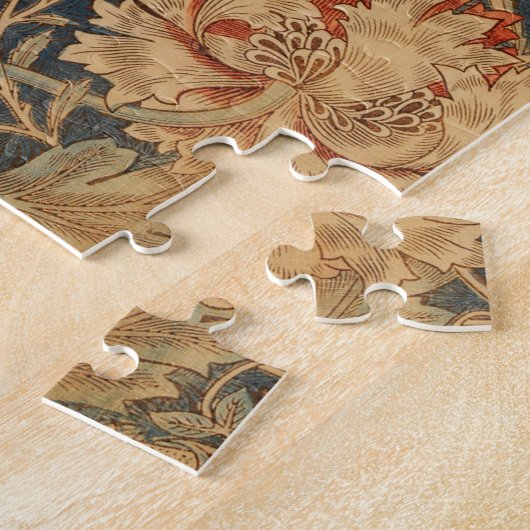 William Morris Honeysuckle Rich Wallpaper Puzzle (Seite)