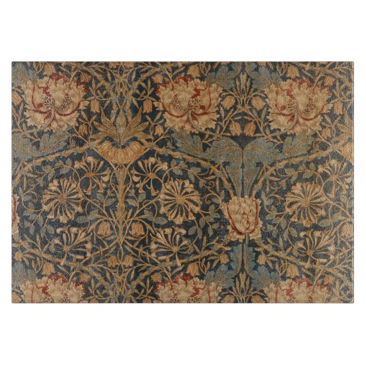 William Morris Honeysuckle Rich Wallpaper Schneidebrett (Vorderseite)