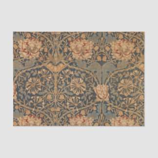 William Morris Honeysuckle Rich Wallpaper Seidenpapier