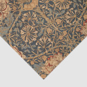 William Morris Honeysuckle Rich Wallpaper Seidenpapier (Ausschnitt)