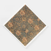 William Morris Honeysuckle Rich Wallpaper Serviette (Ecke)