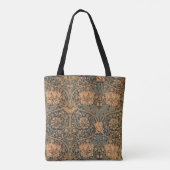 William Morris Honeysuckle Rich Wallpaper Tasche (Rückseite)