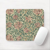 William Morris - Honeysuckle Rose & Blätter Mousepad (Mit Mouse)