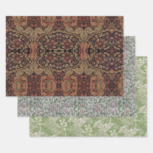 William Morris Honeysuckle Sweet Peet Foliage Geschenkpapier Set