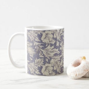 William Morris Horn Mohn Wallpaper-Druck: Vintage Kaffeetasse