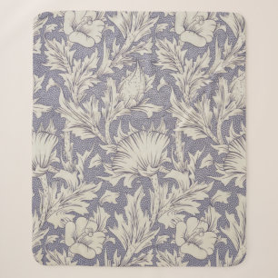William Morris Horn Mohn Wallpaper-Druck: Vintage Sherpadecke