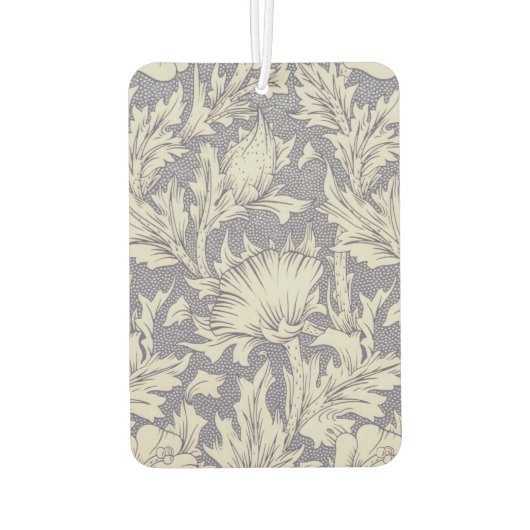 William Morris Horn Poppy Classic Floral Autolufterfrischer (Rückseite)