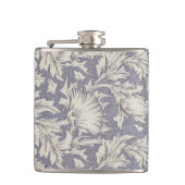 William Morris Horn Poppy Classic Floral Flachmann (Vorderseite)