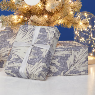 William Morris Horn Poppy Classic Floral Geschenkpapier