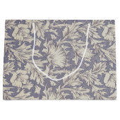 William Morris Horn Poppy Classic Floral Große Geschenktüte (Vorderseite)