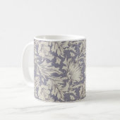 William Morris Horn Poppy Classic Floral Kaffeetasse (Vorderseite Links)