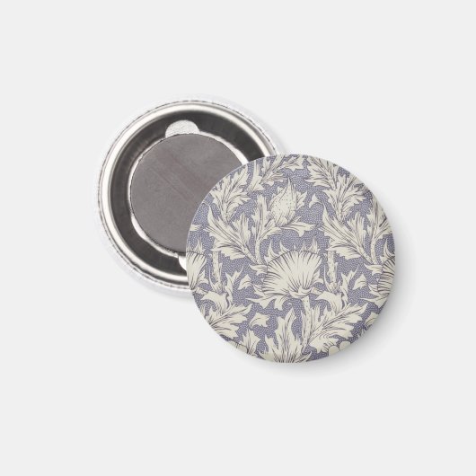 William Morris Horn Poppy Classic Floral Magnet (Vorderseite/Rückseite)