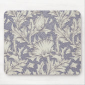 William Morris Horn Poppy Classic Floral Mousepad (Vorne)
