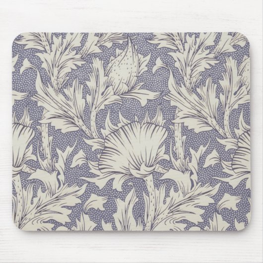 William Morris Horn Poppy Classic Floral Mousepad (Vorne)