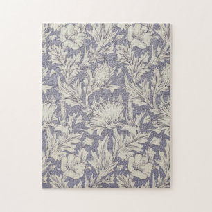 William Morris Horn Poppy Classic Floral Puzzle