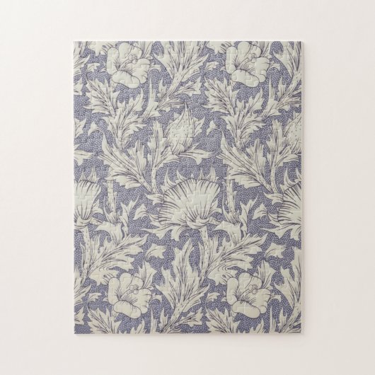 William Morris Horn Poppy Classic Floral Puzzle (Vertikal)
