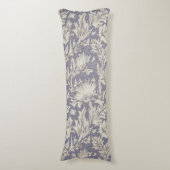 William Morris Horn Poppy Classic Floral Seitenschläferkissen (Vorderseite Vertikal)