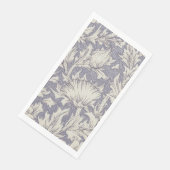 William Morris Horn Poppy Classic Floral Serviette (Ecke)