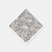 William Morris Horn Poppy Classic Floral Serviette (Ecke)