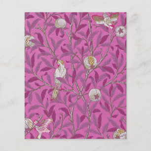 William Morris, Hot Pink Birds und Pommegrenates