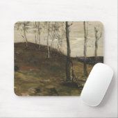 William Morris Hunt - Hillside with Trees Mousepad (Mit Mouse)