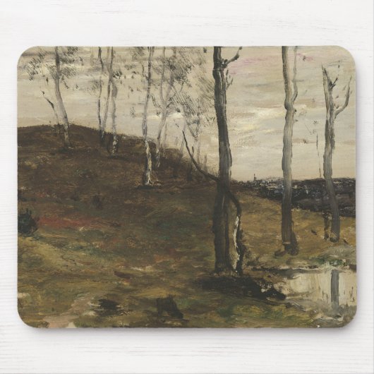 William Morris Hunt - Hillside with Trees Mousepad (Vorne)